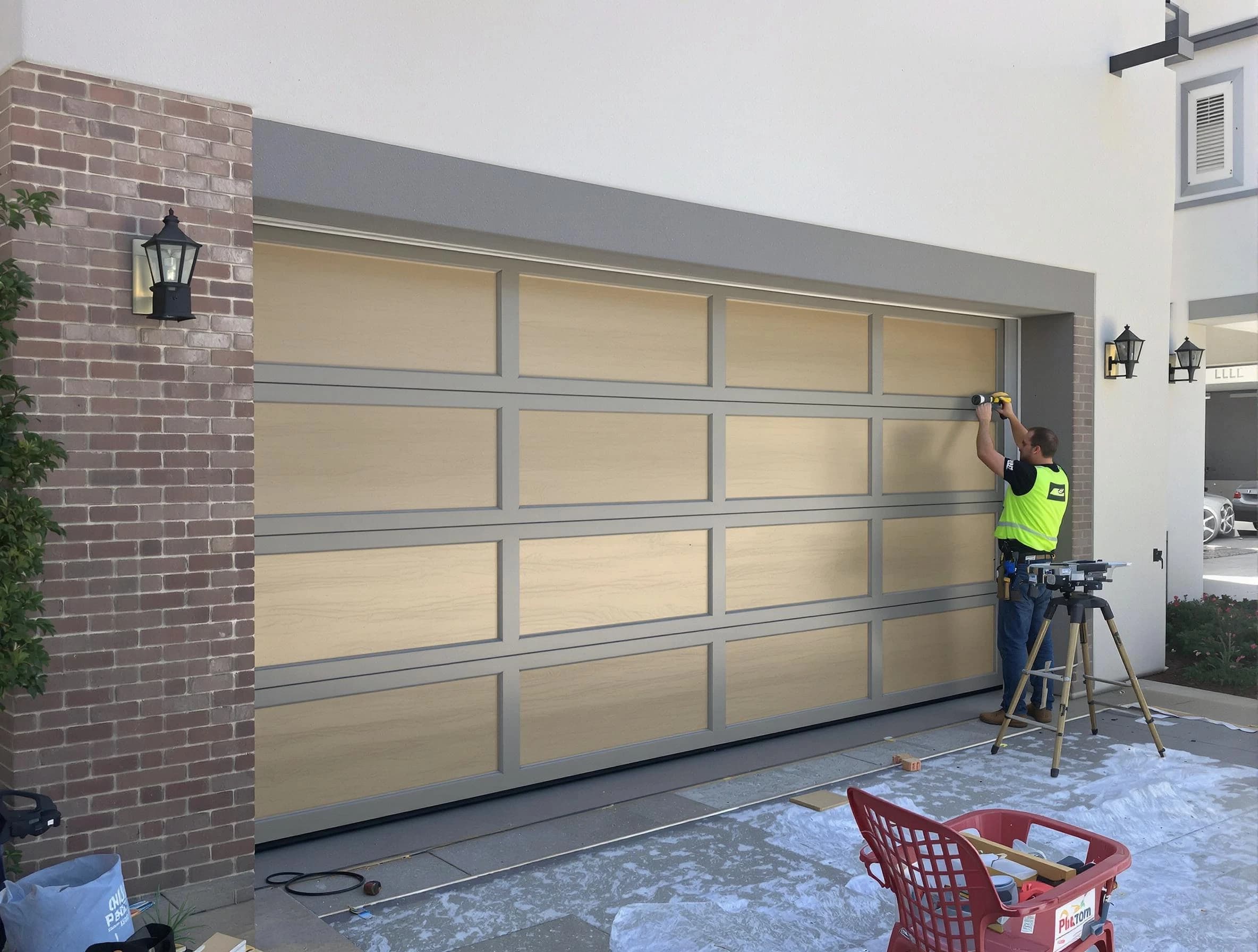 Garage door replacement service by Lake of the Woods Garage Door Repair in Lake of the Woods