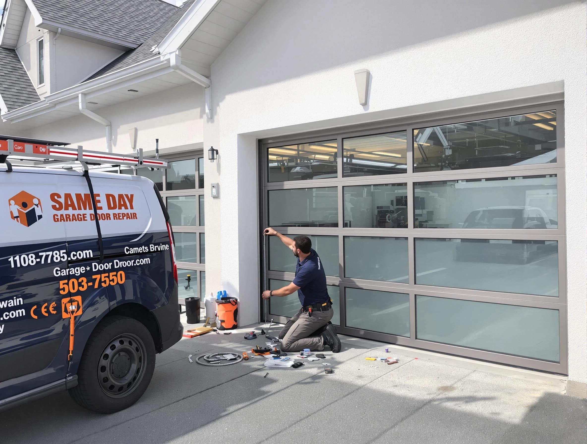 Same-day garage door repair service by Lake of the Woods Garage Door Repair in Lake of the Woods