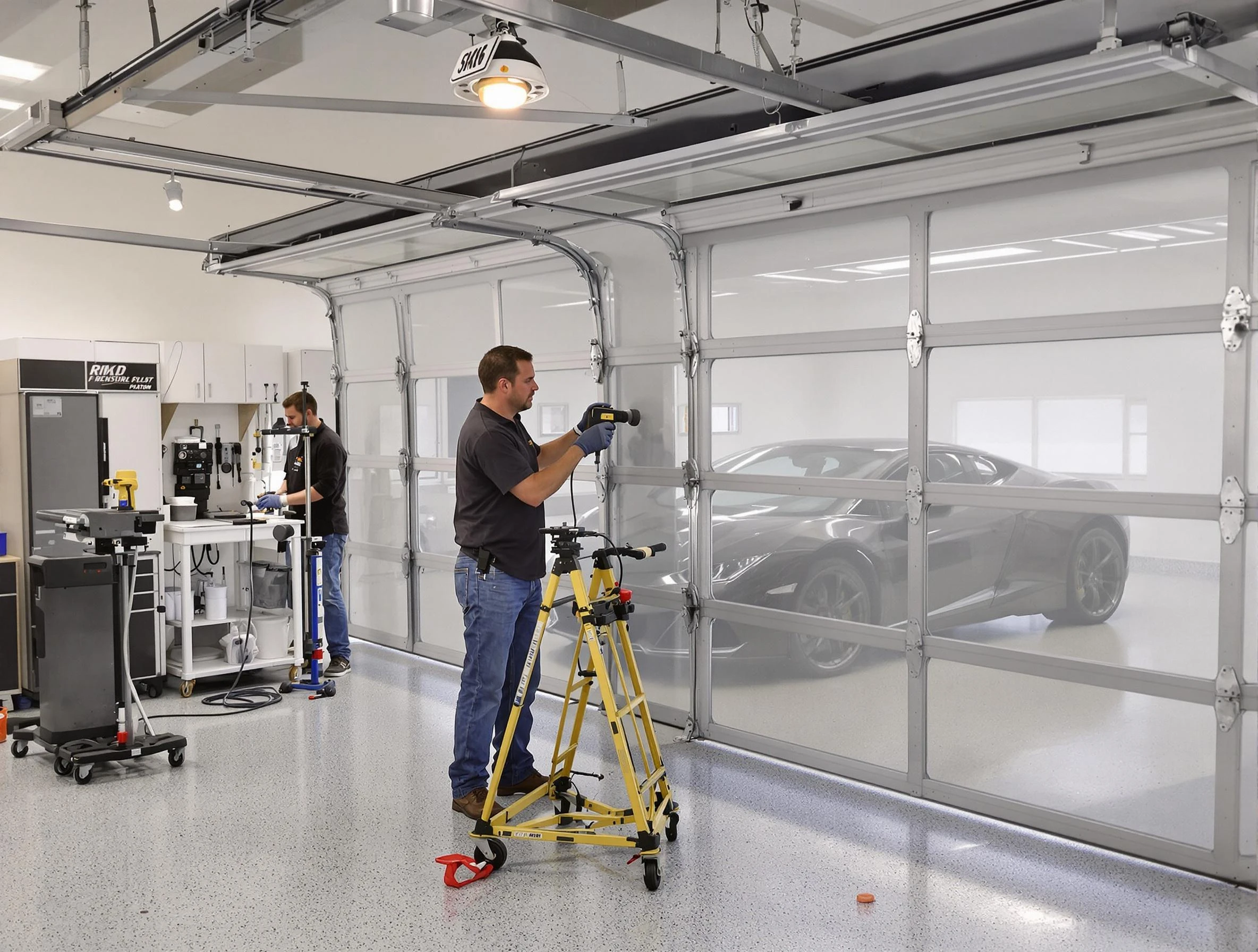 Garage Door Dents Repair in Lake of the Woods