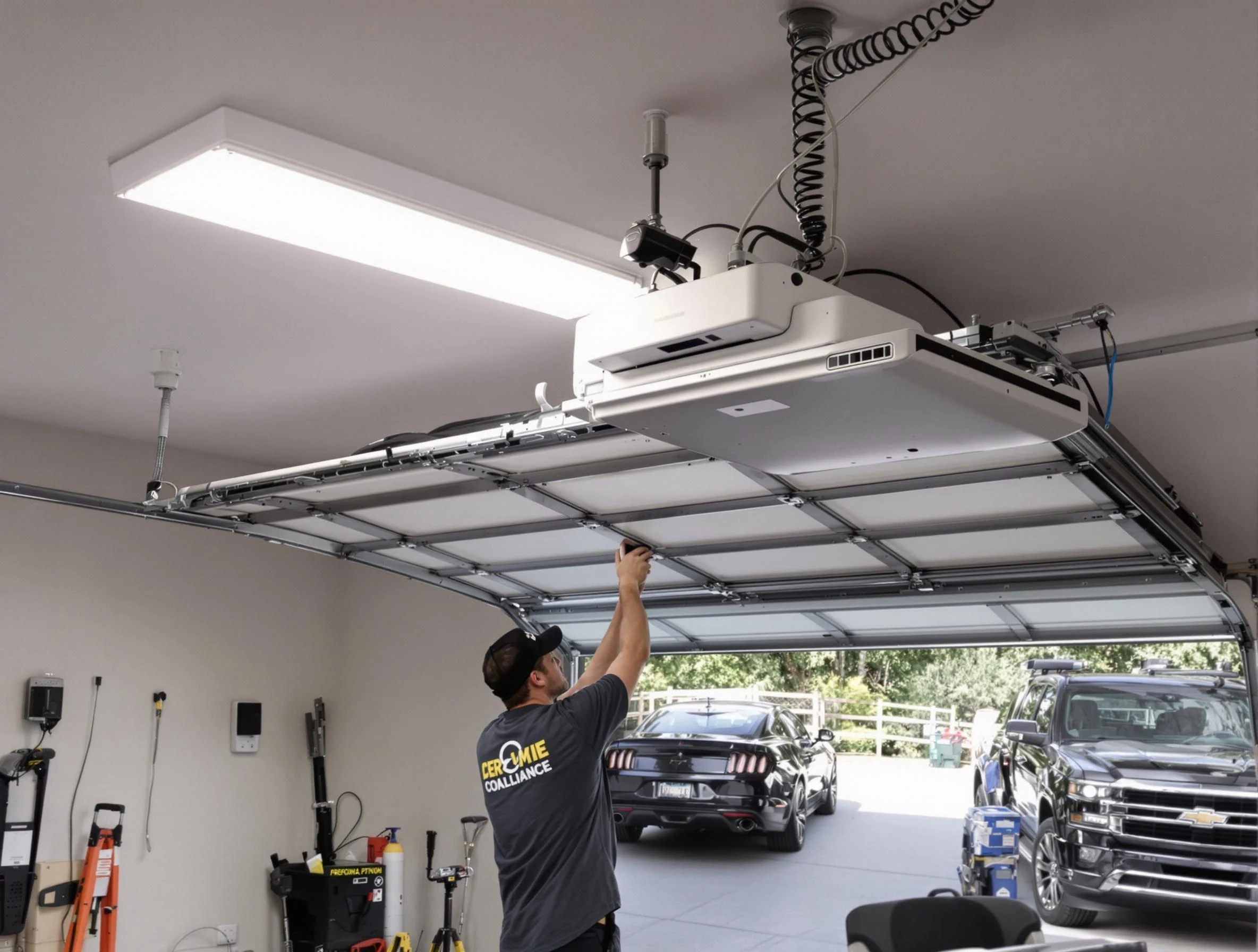 Garage Door Opener Installation in Lake of the Woods