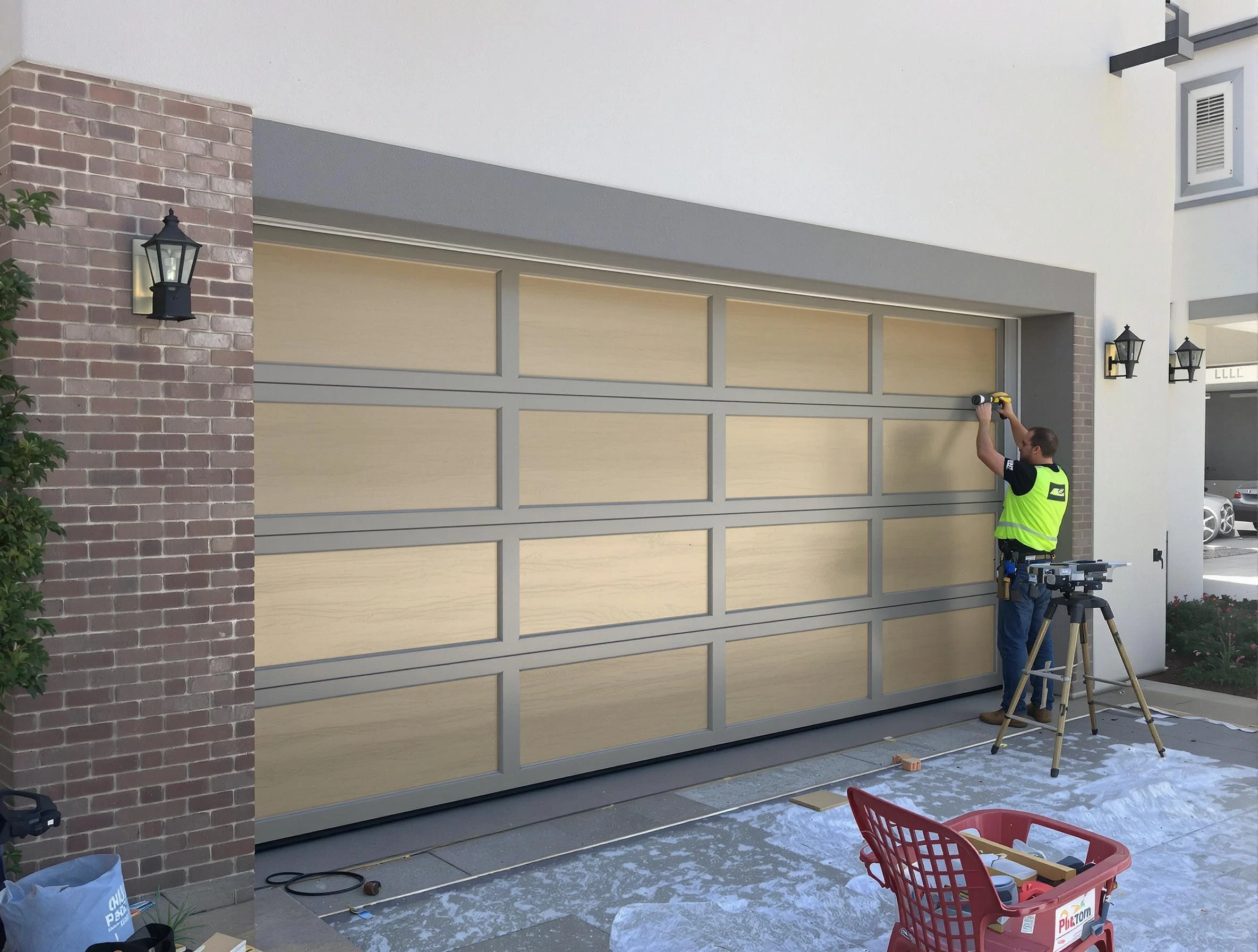 Garage door replacement service by Lake of the Woods Garage Door Repair in Lake of the Woods