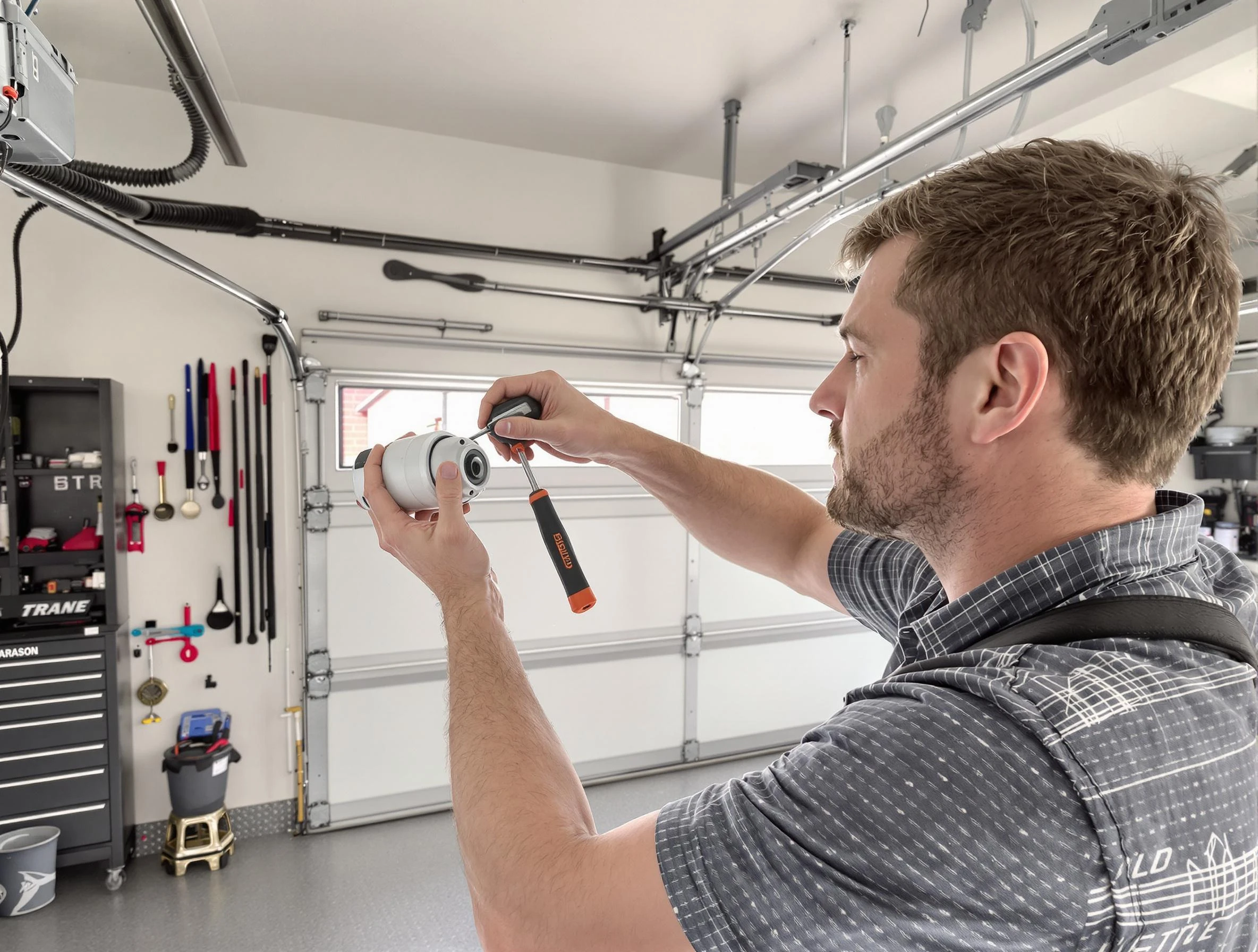 Garage door opener repair service by Lake of the Woods Garage Door Repair in Lake of the Woods