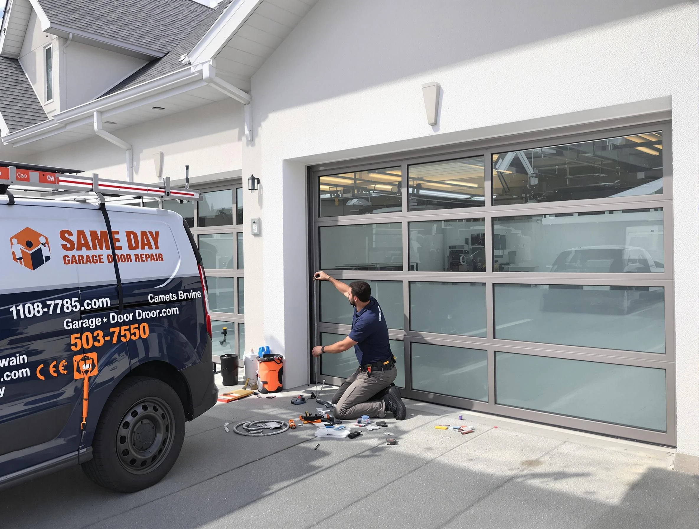 Same-day garage door repair service by Lake of the Woods Garage Door Repair in Lake of the Woods